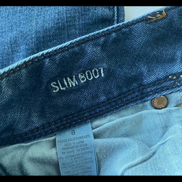 American Eagle jeans 6 slim boot super stretch AEO - Picture 7 of 7